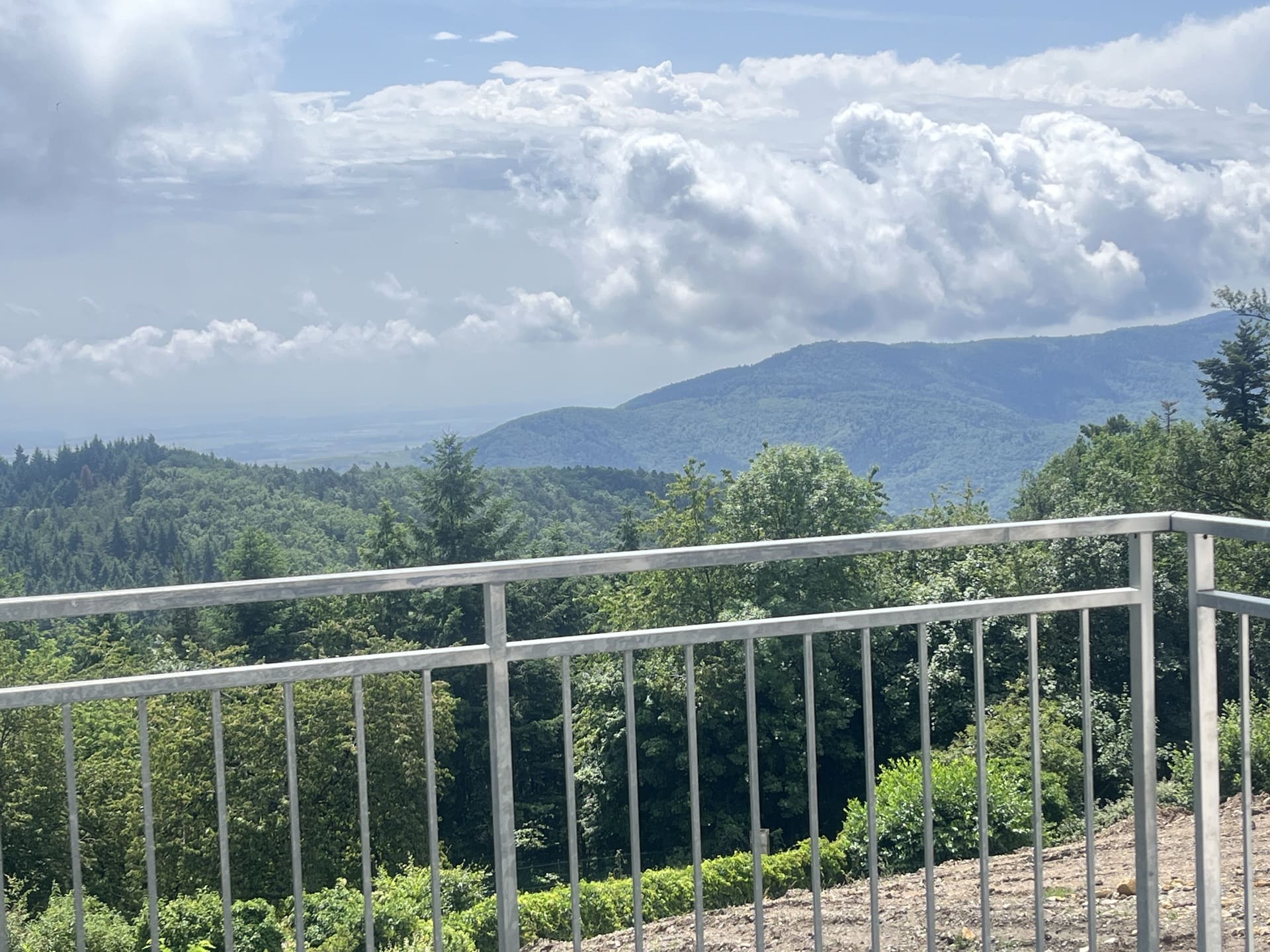 Terrasse gite Azur
